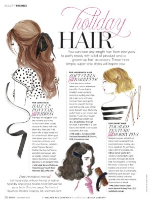 Party Hair | Better Homes & Gardens | Dec '18